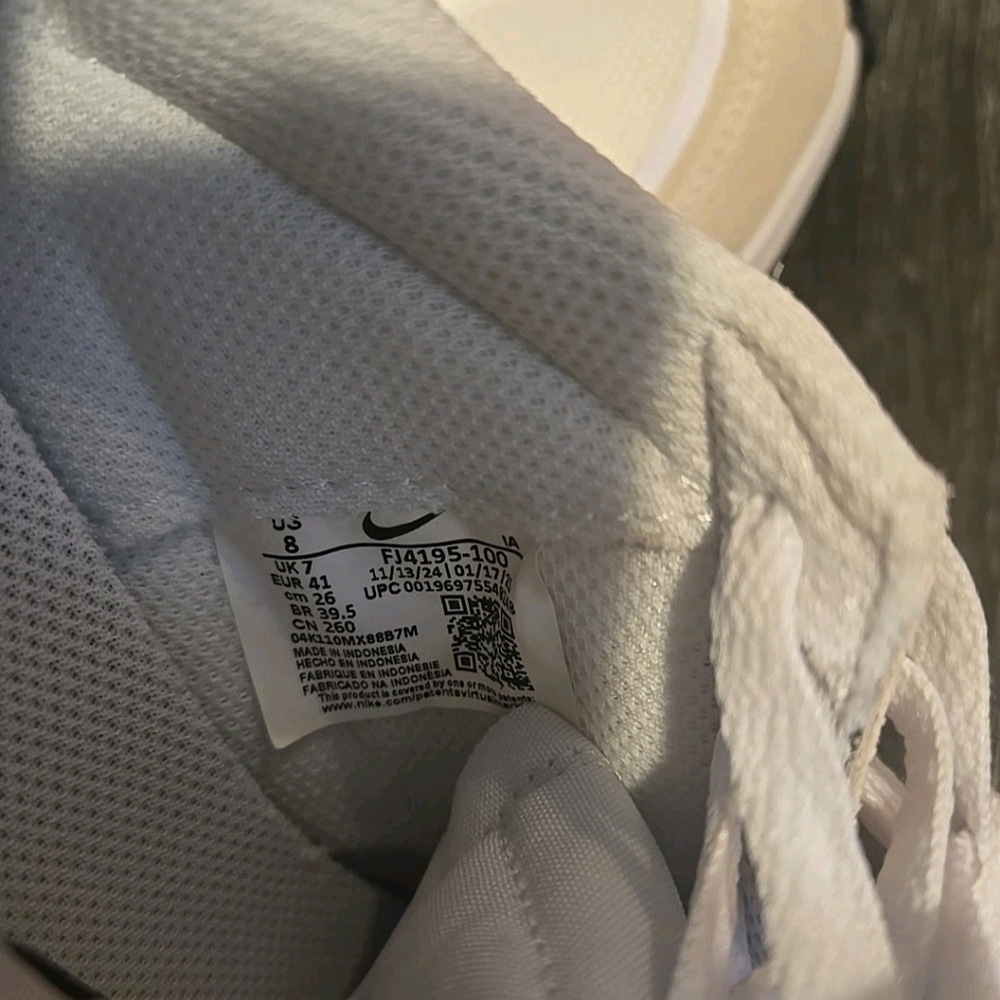 Nike Waffle NAV White/black Unisex  Men 8/womens 9.5 New - Picture 9 of 11